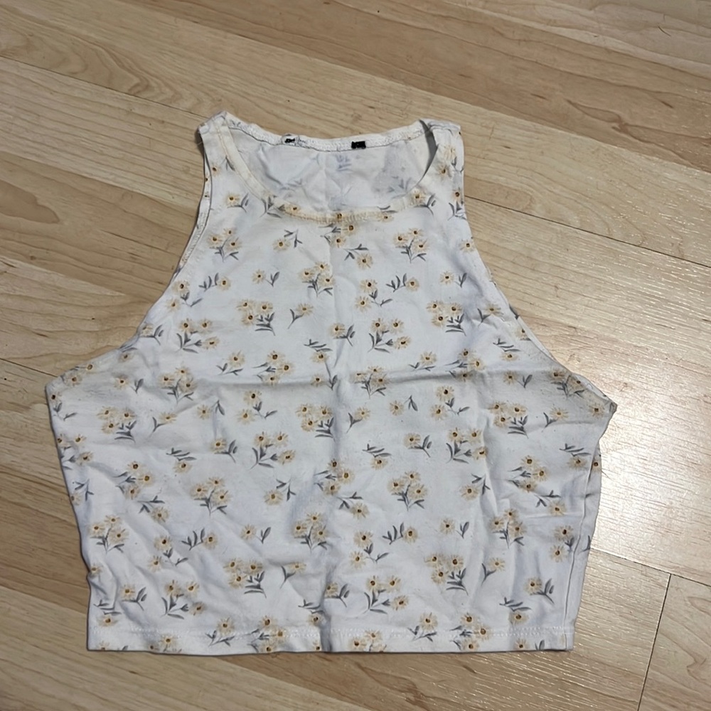 daisy crop top